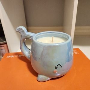 Whale candle charmed aroma
